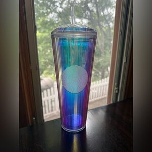 Starbucks Clear Iridescent Reflective Tumbler